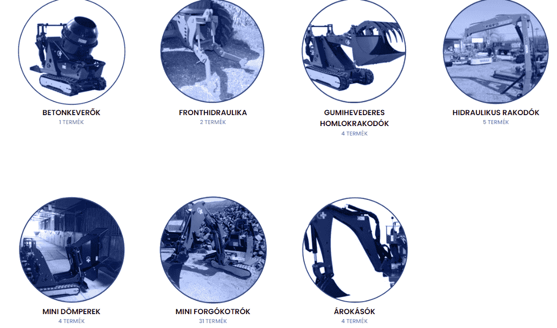 építőipari gépek fajtái